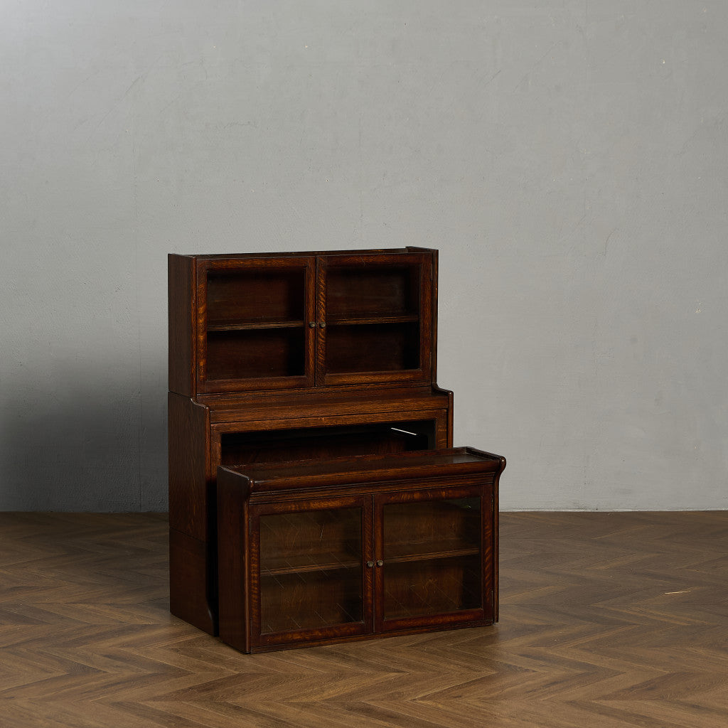 英国クラシック スタッキングブックケース