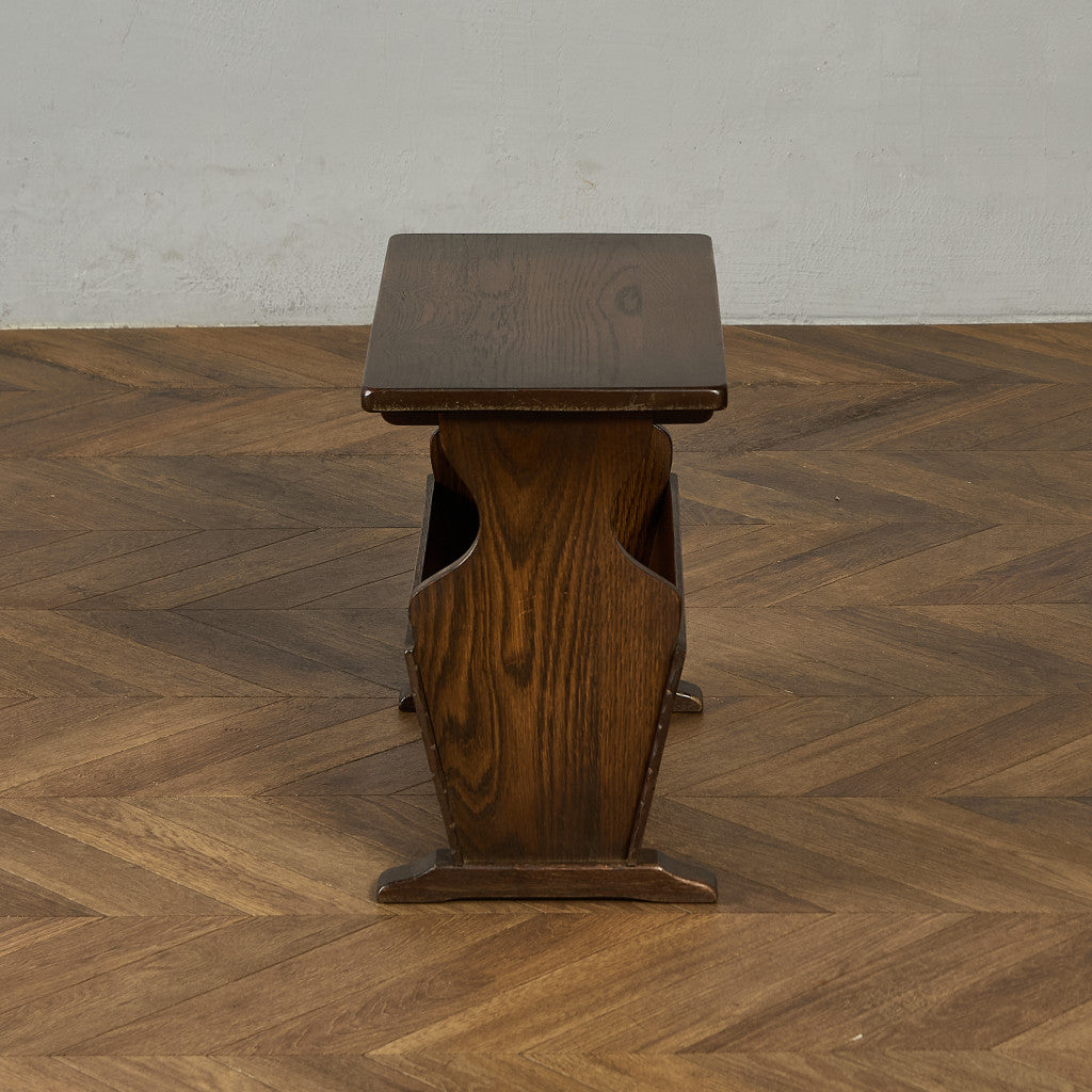 英国 クラシック マガジンラック サイドテーブル