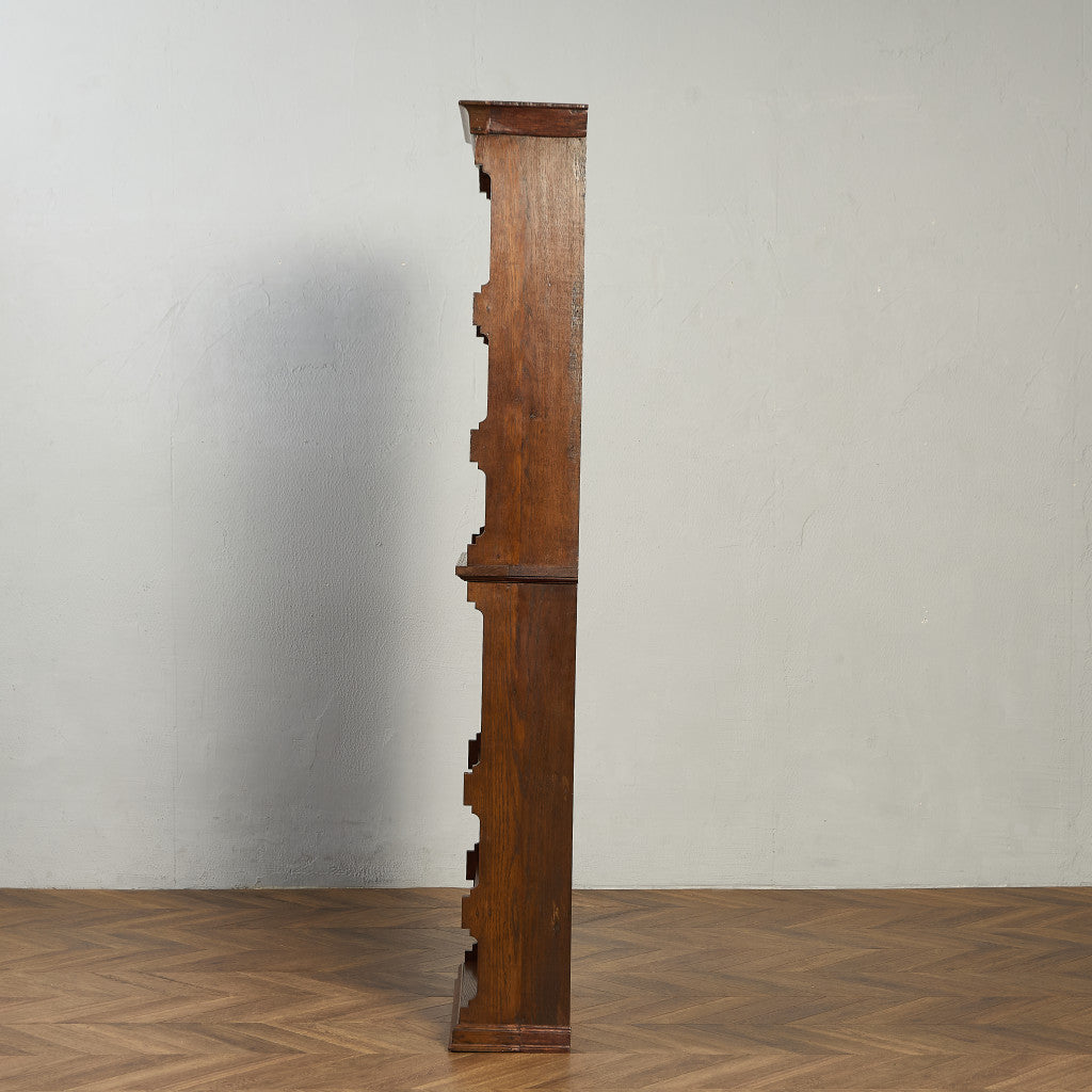 英国 クラシック オープンシェルフ