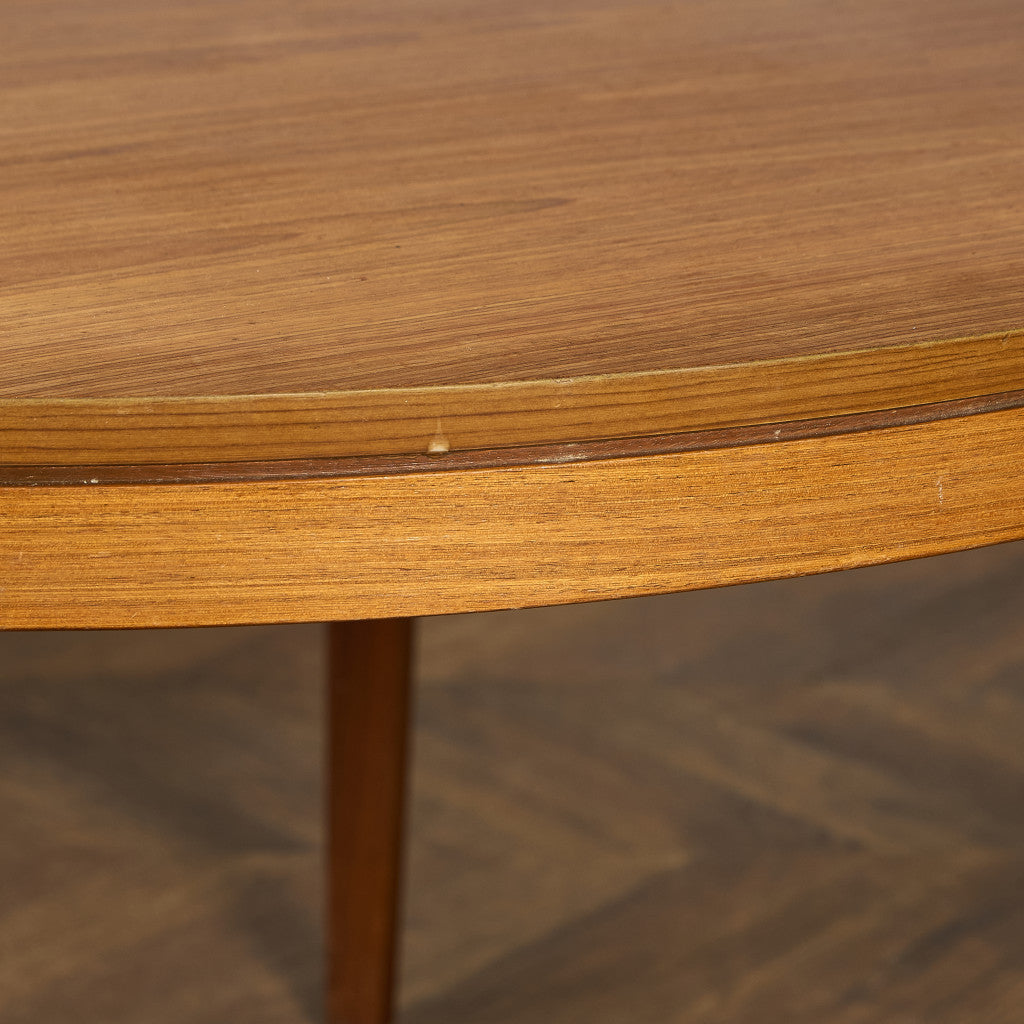 英国 ヴィンテージ エクステンション ラウンド ダイニングテーブル