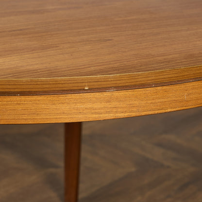 英国 ヴィンテージ エクステンション ラウンド ダイニングテーブル