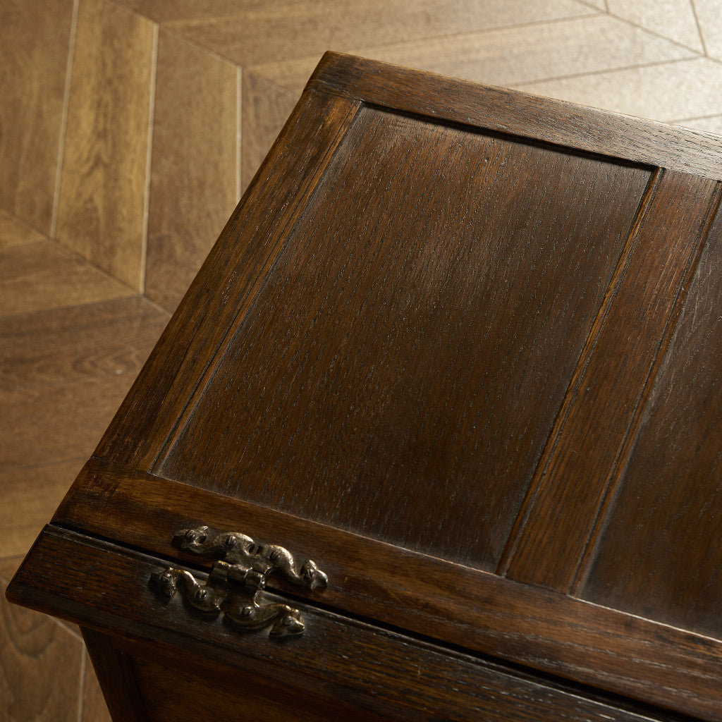 英国クラシック オーク材 ブランケットボックス #91063 – camori