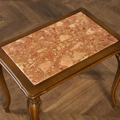 英国 クラシック 大理石 ネストテーブル サイドテーブル #96617