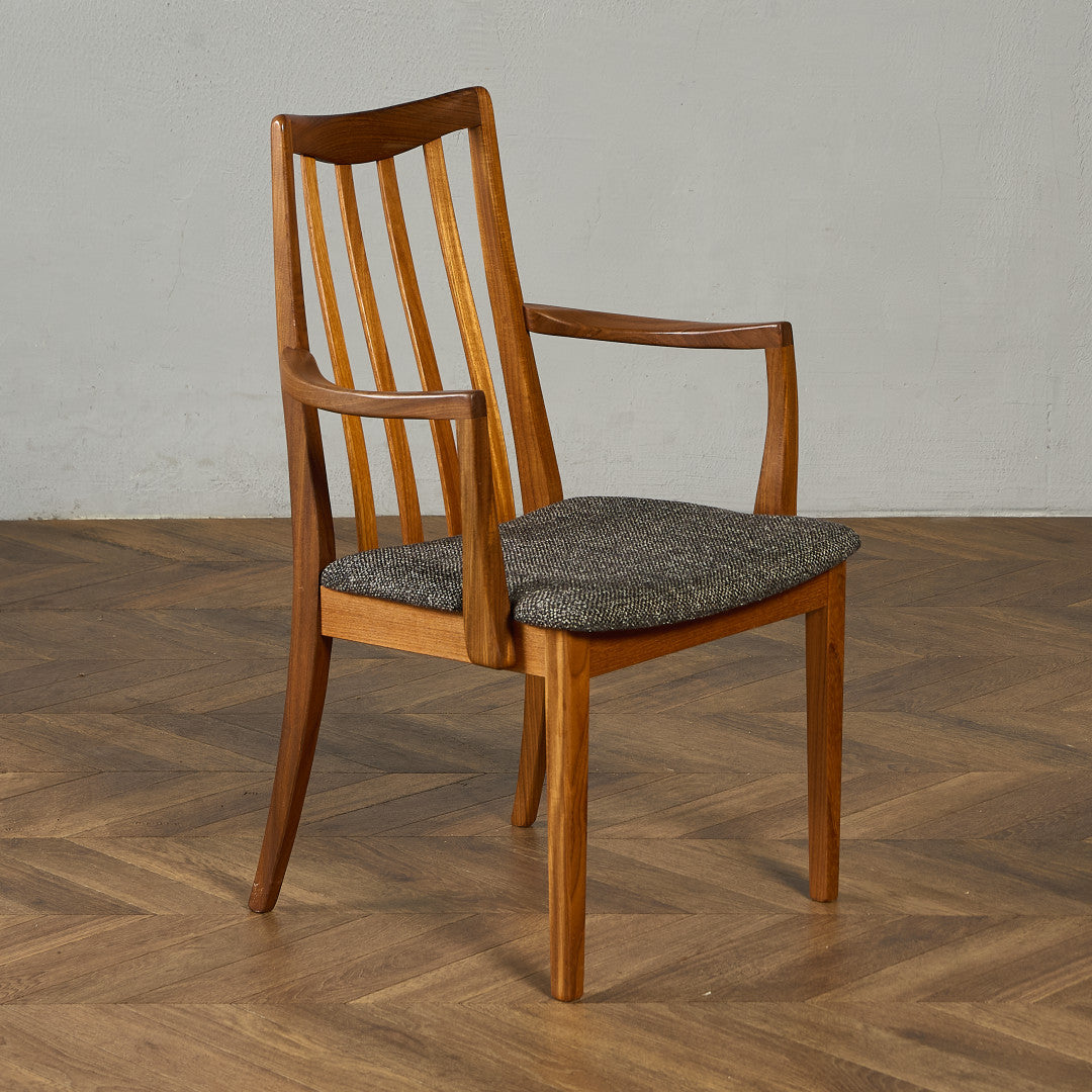 スラットバック アームチェア 座面張替え済み