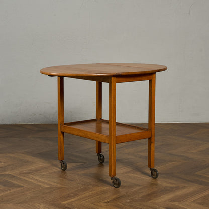 英国 ヴィンテージ ドロップリーフ トロリー ワゴン