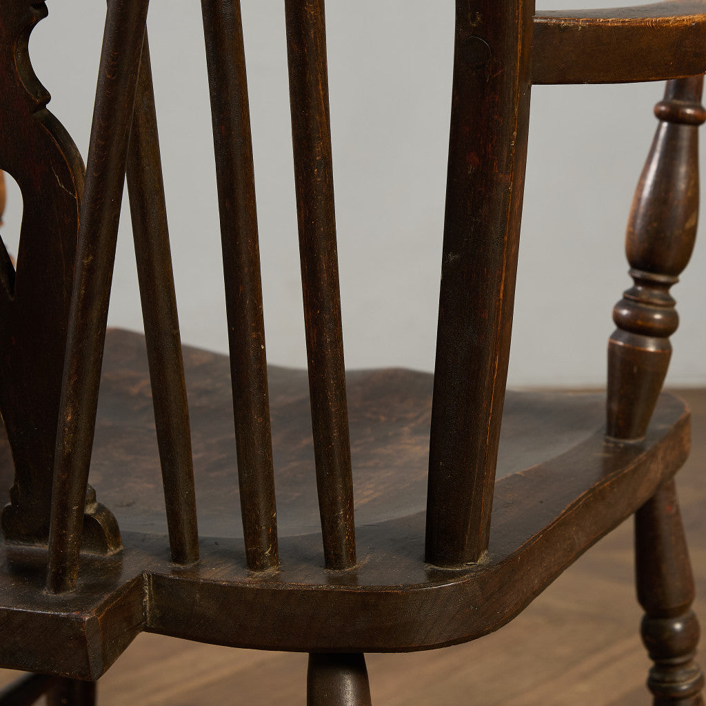 英国 クラシック ホイールバック ウィンザー アームチェア