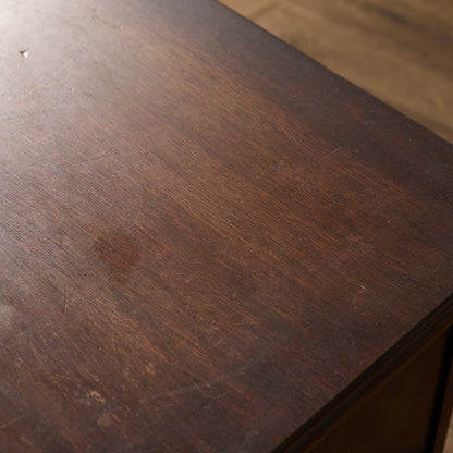 英国 クラシック オーク材 ブランケットボックス