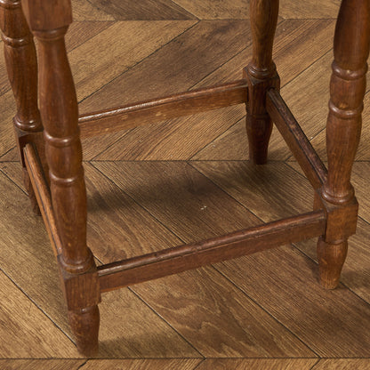 英国 クラシック オーク材 ネストテーブル サイドテーブル