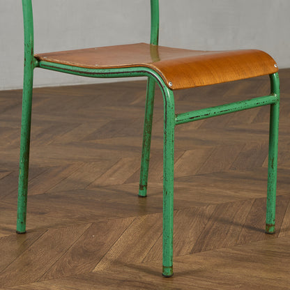 ヴィンテージ スタッキング スクールチェア