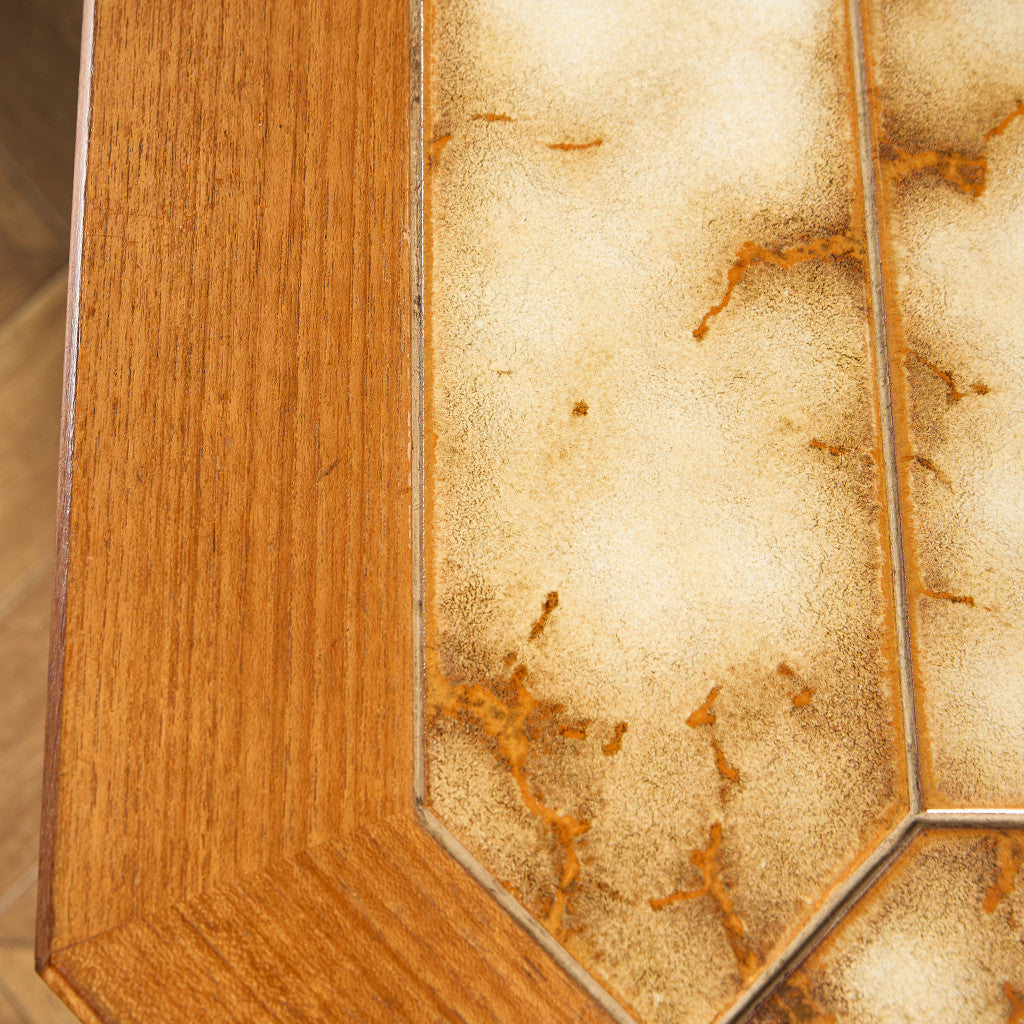 ヴィンテージ タイルトップ コーヒーテーブル