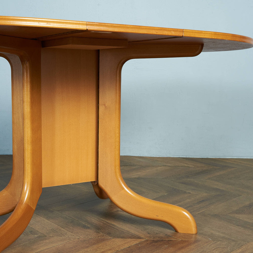 British Vintage Drop Leaf Dining Table #84059