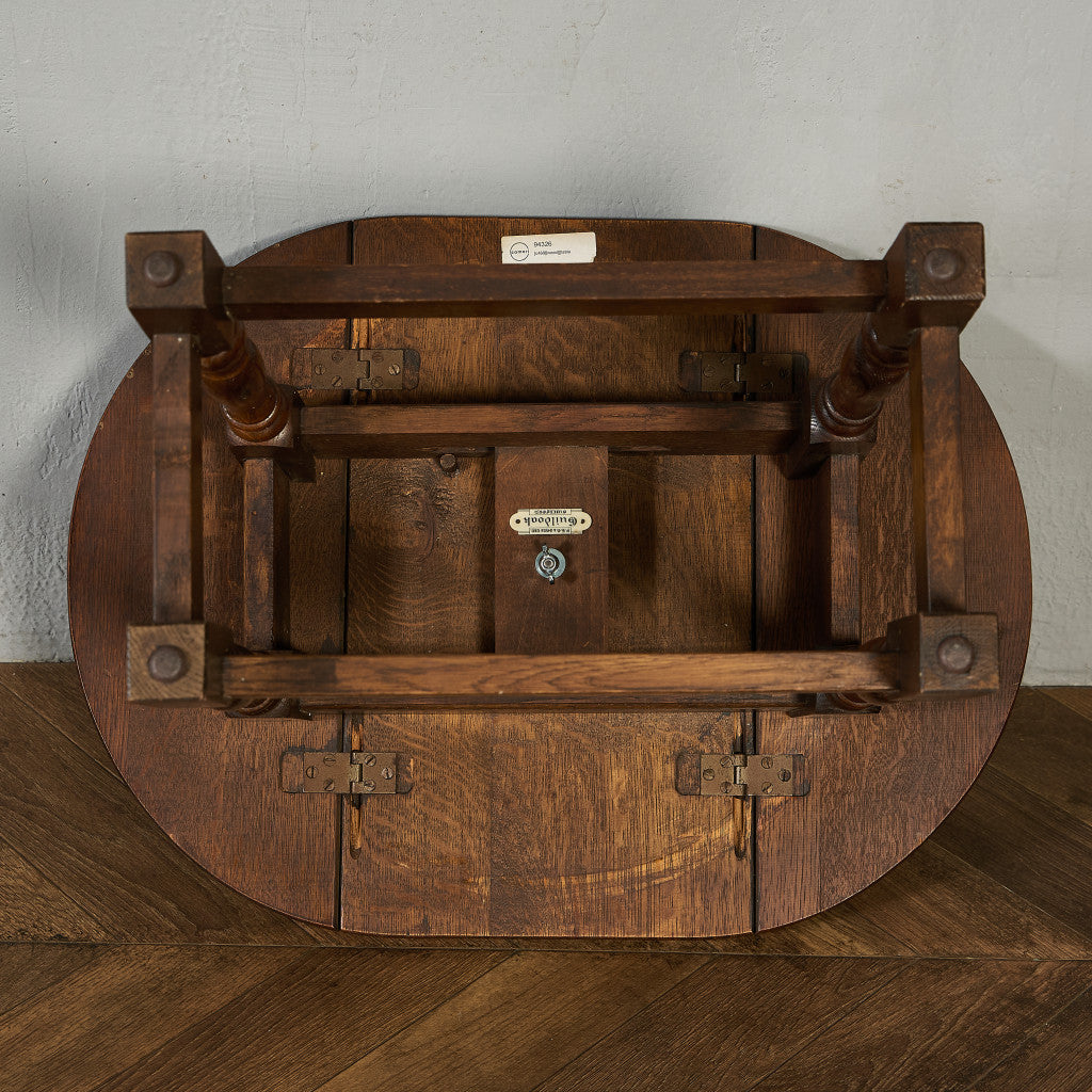 GUILDOAK ターントップ ドロップリーフ サイドテーブル