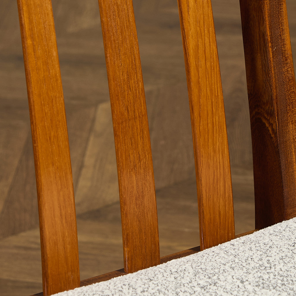 スラットバックチェア 座面張替え済み