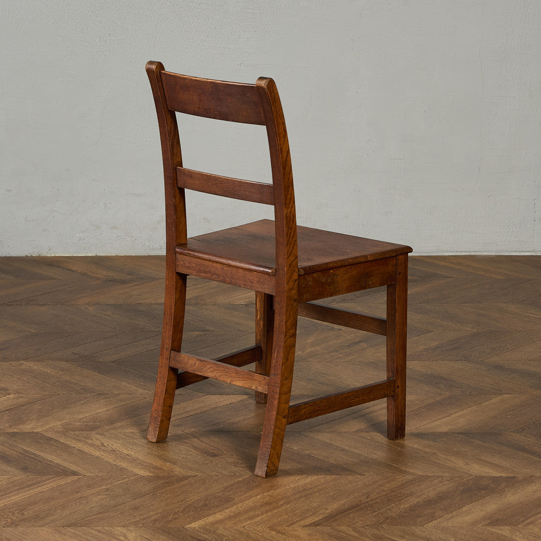 英国 アンティーク チャーチチェア