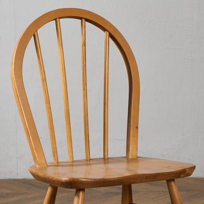 アーコール ERCOL 4本 スポーク フープバックチェア ブルーラベル #97227