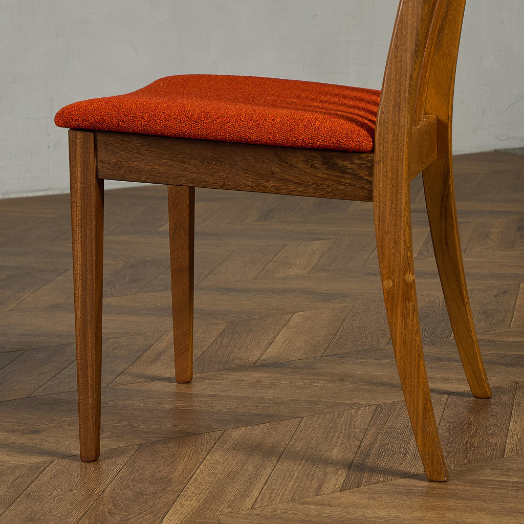 スラットバックチェア 座面張替え済み