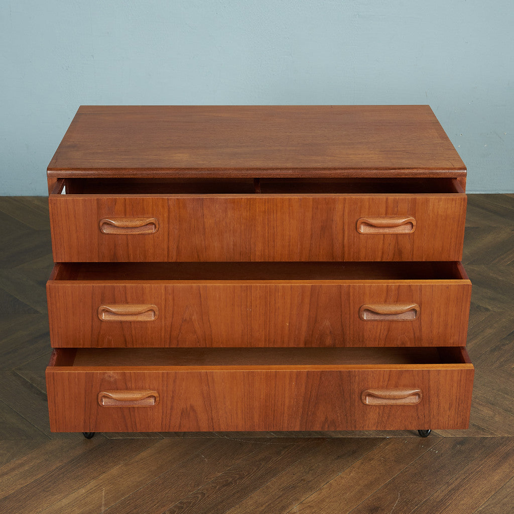 G-PLAN Fresco 3段 チェスト ジープラン G-PLAN Fresco 3段チェスト/カスタム アイアンレッグ