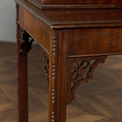 英国 クラシック ディスプレイ ガラス キャビネット #91846