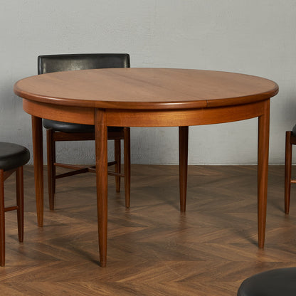 エクステンション ラウンド ダイニングテーブル