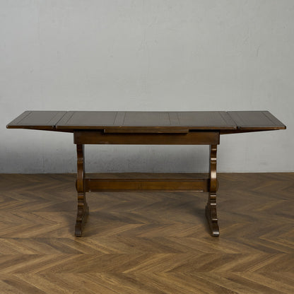 英国 クラシック ドローリーフ ダイニングテーブル #90008