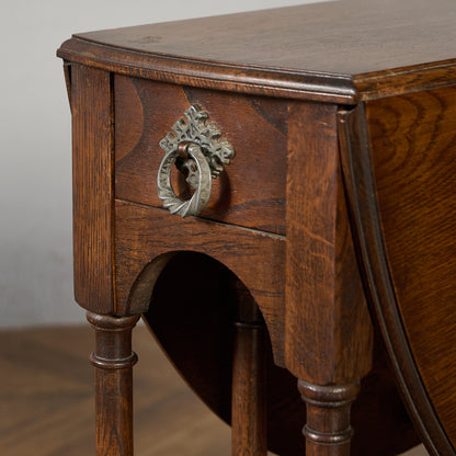 英国 クラシック ドロップリーフ ゲートレッグテーブル