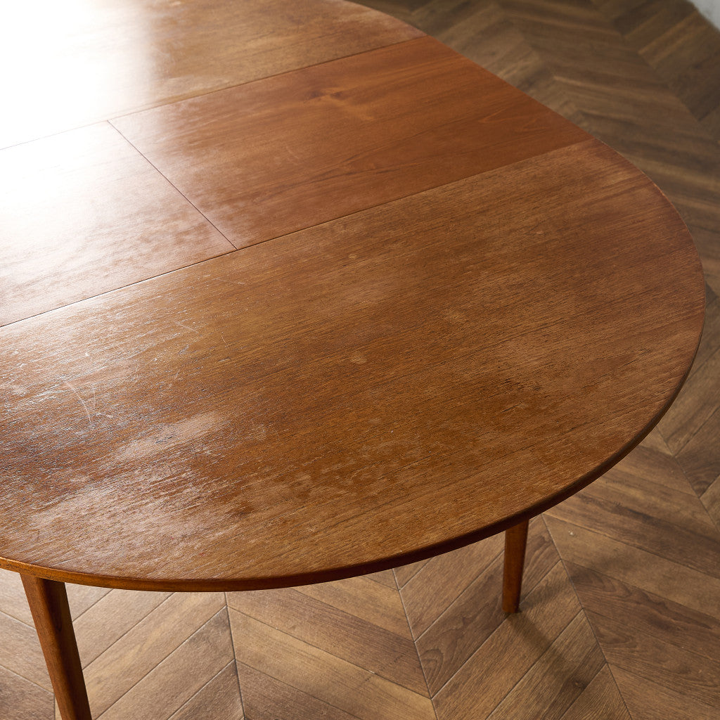 ヴィンテージ エクステンション ラウンド ダイニングテーブル