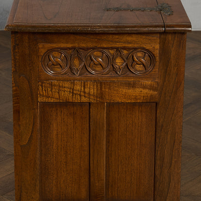 英国 クラシック オーク ブランケットボックス