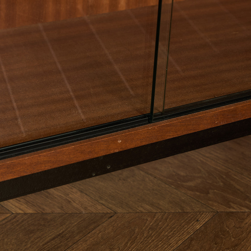 Abbess ヴィンテージ ガラス キャビネット 本棚