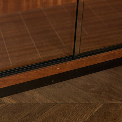 Abbess ヴィンテージ ガラス キャビネット 本棚