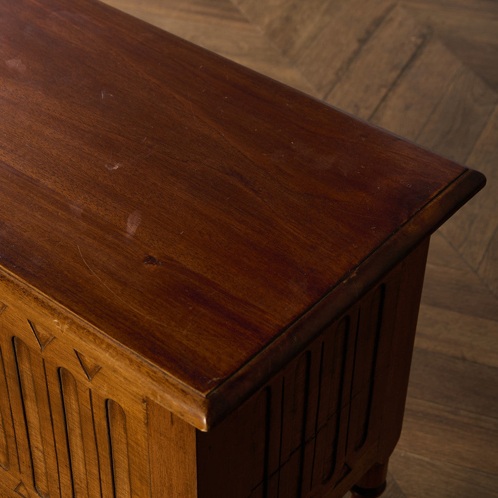 英国 クラシック オーク サイド キャビネット