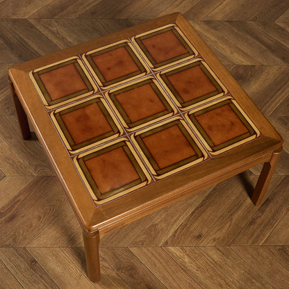 ヴィンテージ タイルトップ センターテーブル