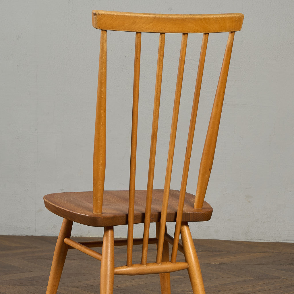 修復痕有　アーコール　スティックバックチェア　ercol 椅子　ヴィンテージ アーコール ERCOL ヴィンテージ スティックバック ハイバック チェア