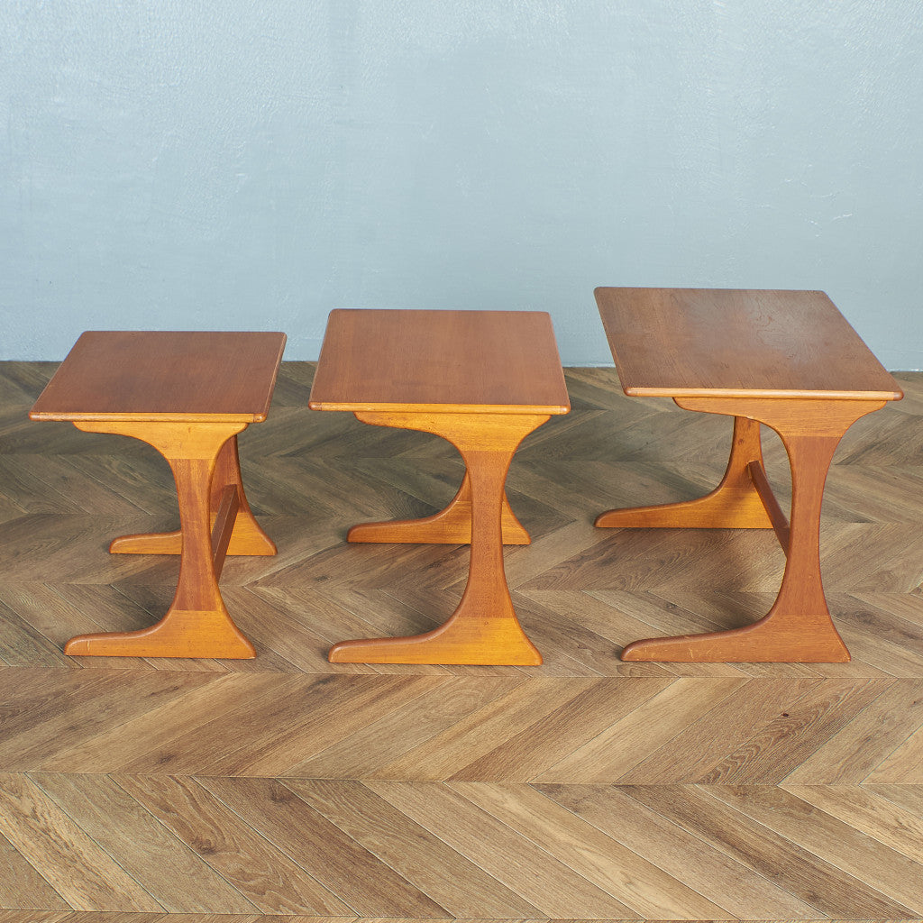 67489][ジェンティーク Jentique]ヴィンテージ ネストテーブル