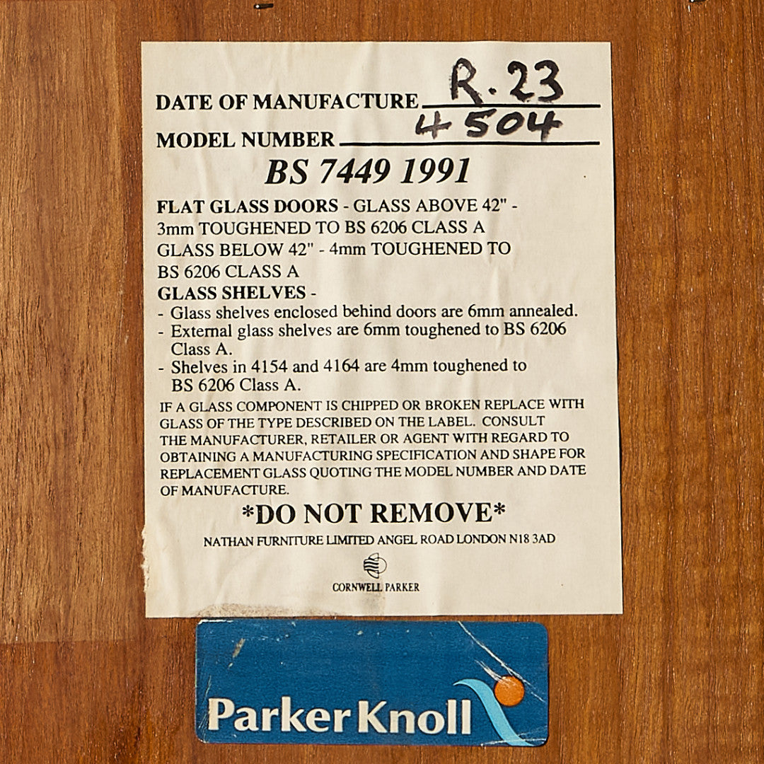 ネイサン Nathan ヴィンテージ ブックケース 食器棚 #89831