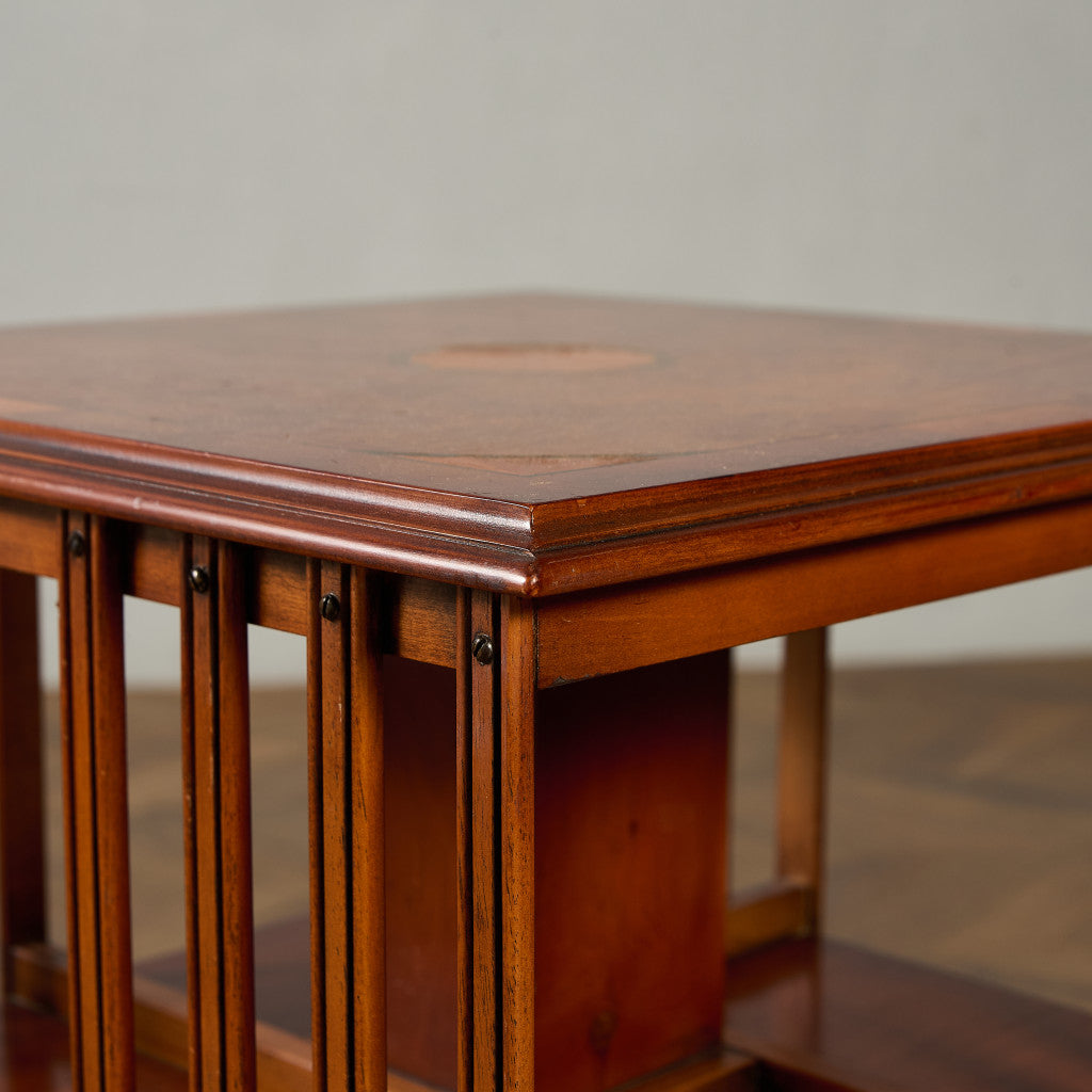 英国 クラシック リボルビング ブックケース