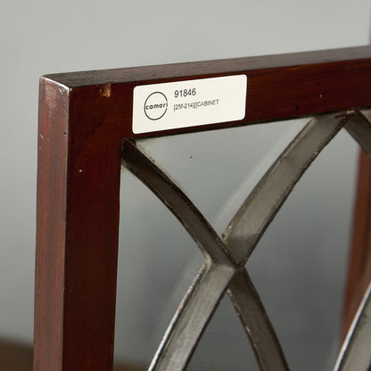 英国 クラシック ディスプレイ ガラス キャビネット #91846