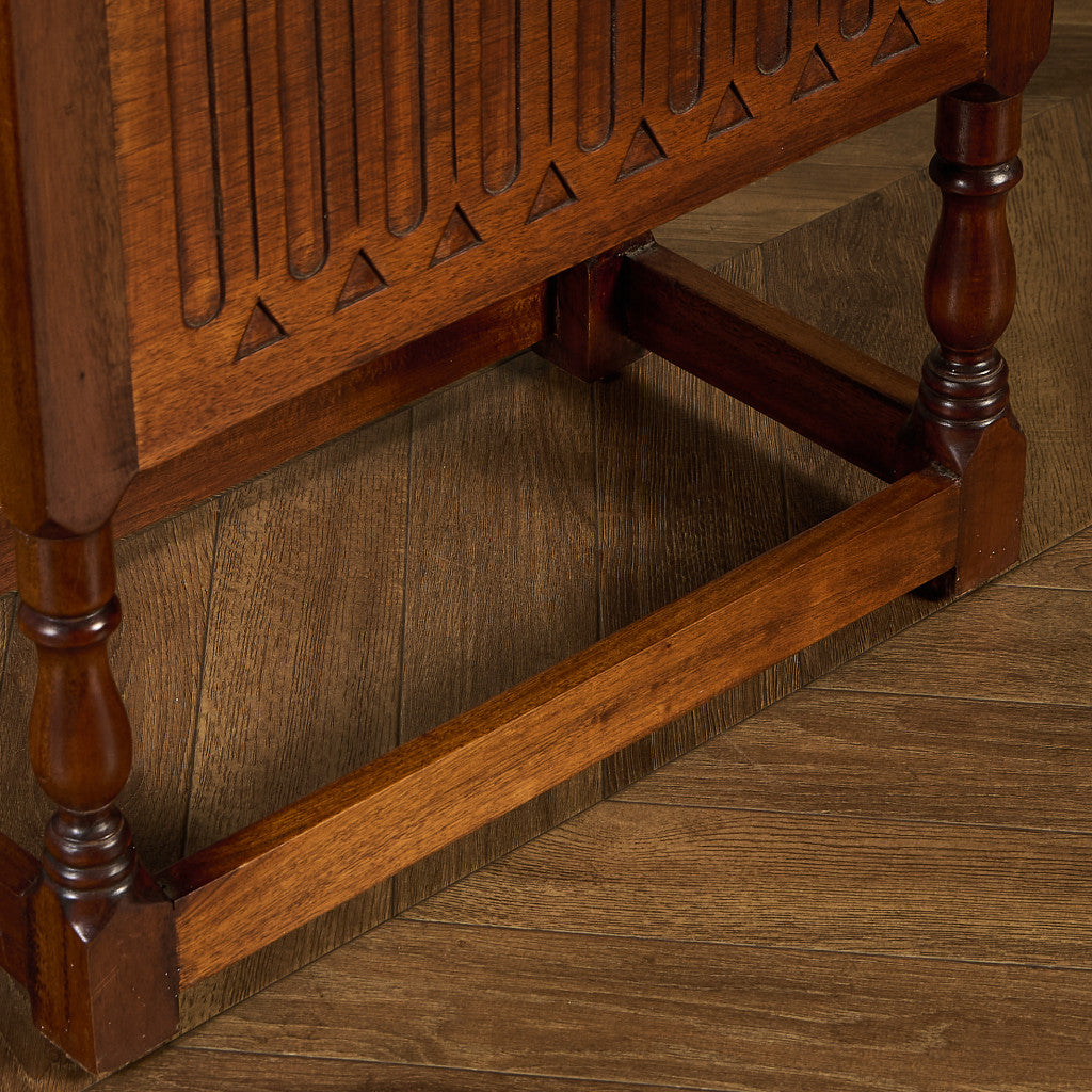 英国 クラシック オーク サイド キャビネット