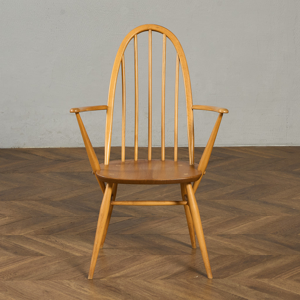 アーコール ERCOL ヴィンテージ クエーカー アームチェア ブルーラベル #89762
