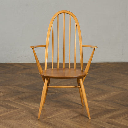 アーコール ERCOL ヴィンテージ クエーカー アームチェア ブルーラベル #89762