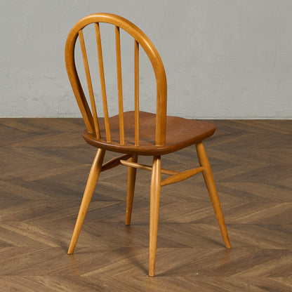 アーコール ERCOL ヴィンテージ 4本 スポーク フープバックチェア ラウンドゴールドラベル #89772