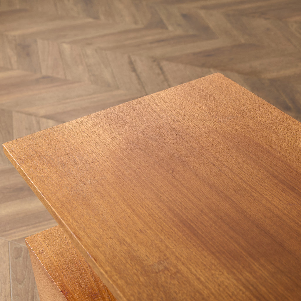 英国 ヴィンテージ ベッドサイド キャビネット