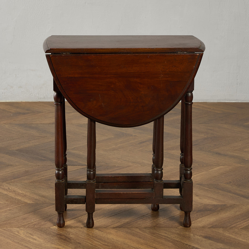 英国 クラシック ドロップリーフ ゲートレッグテーブル