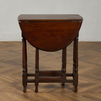 英国 クラシック ドロップリーフ ゲートレッグテーブル