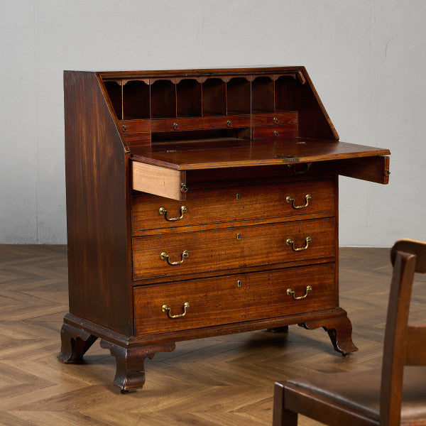 英国 アンティーク ライティングビューロー