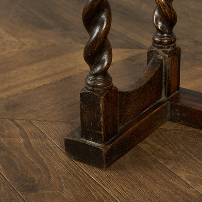 英国 クラシック 収納付 スツール #90015