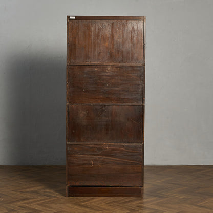 英国 クラシック スタッキング ビューロー ブックケース