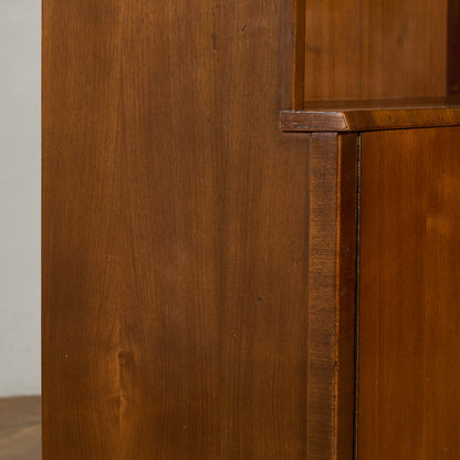 ヴィンテージ ガラス キャビネット ブックケース