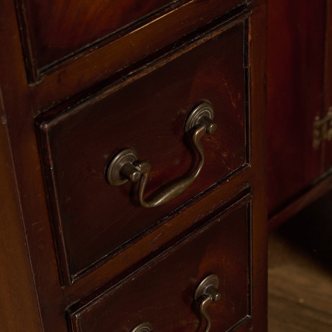 英国 クラシック 両袖 スモール デスク