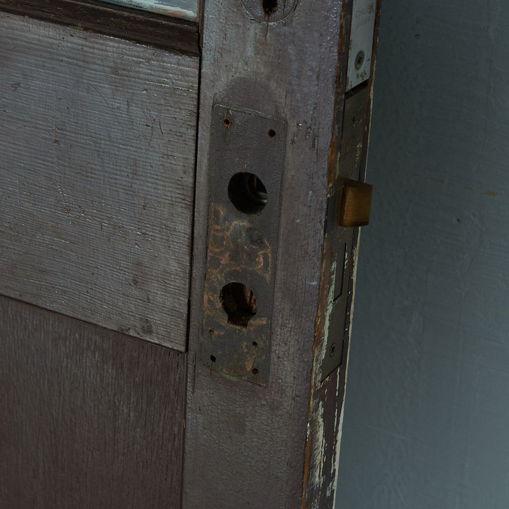英国アンティーク ペインテッド ウッドドア