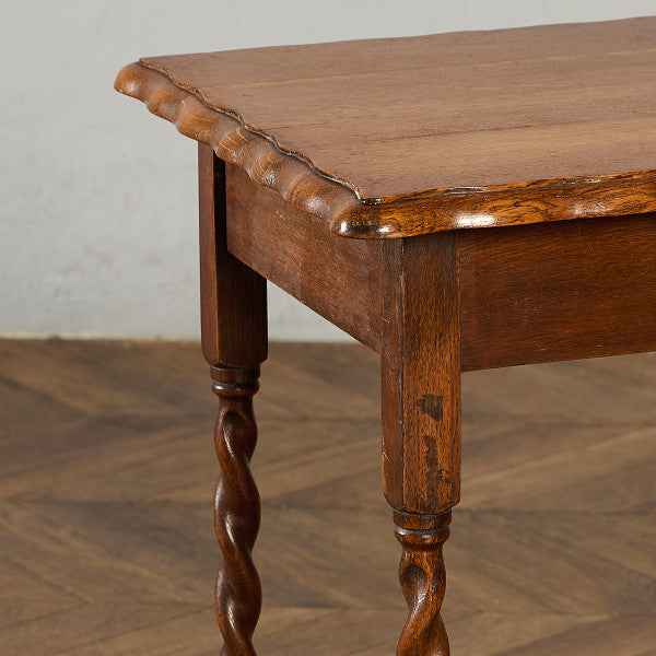 英国 クラシック バーリーシュガーツイスト サイドテーブル